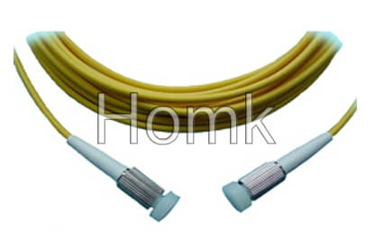 D4 simplex single mode fiber optical patch cord